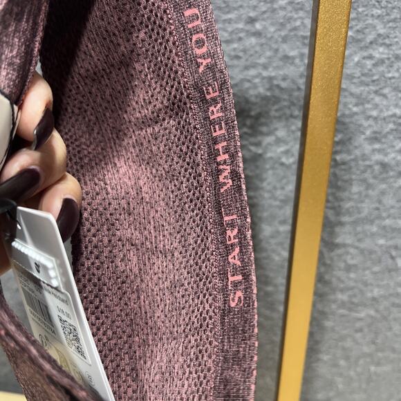 Lululemon Metal Vent Tech Seamless Wide Headband Deco Pink/Goodnight Plum - Picture 8 of 10